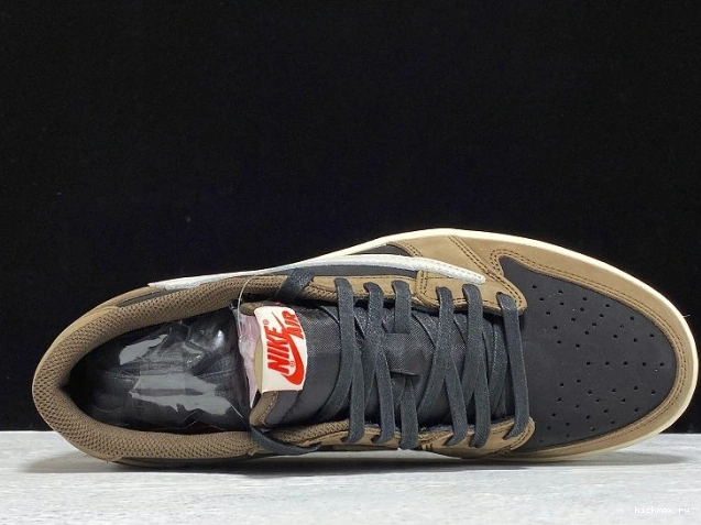 Rep Scott Air SP OG Dark 1 Travis CQ4277-001 Low Mocha x Jordan 0819